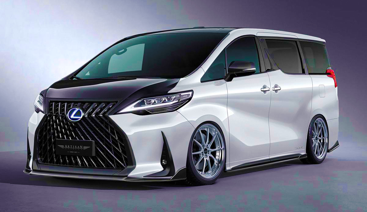 Még a festék sem száradt meg rajta, máris tuningolják a legtágasabb Lexust