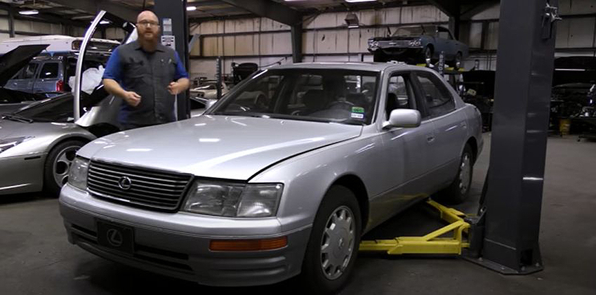 Ez a Lexus 400 ezer kilométert futott karbantartás nélkül