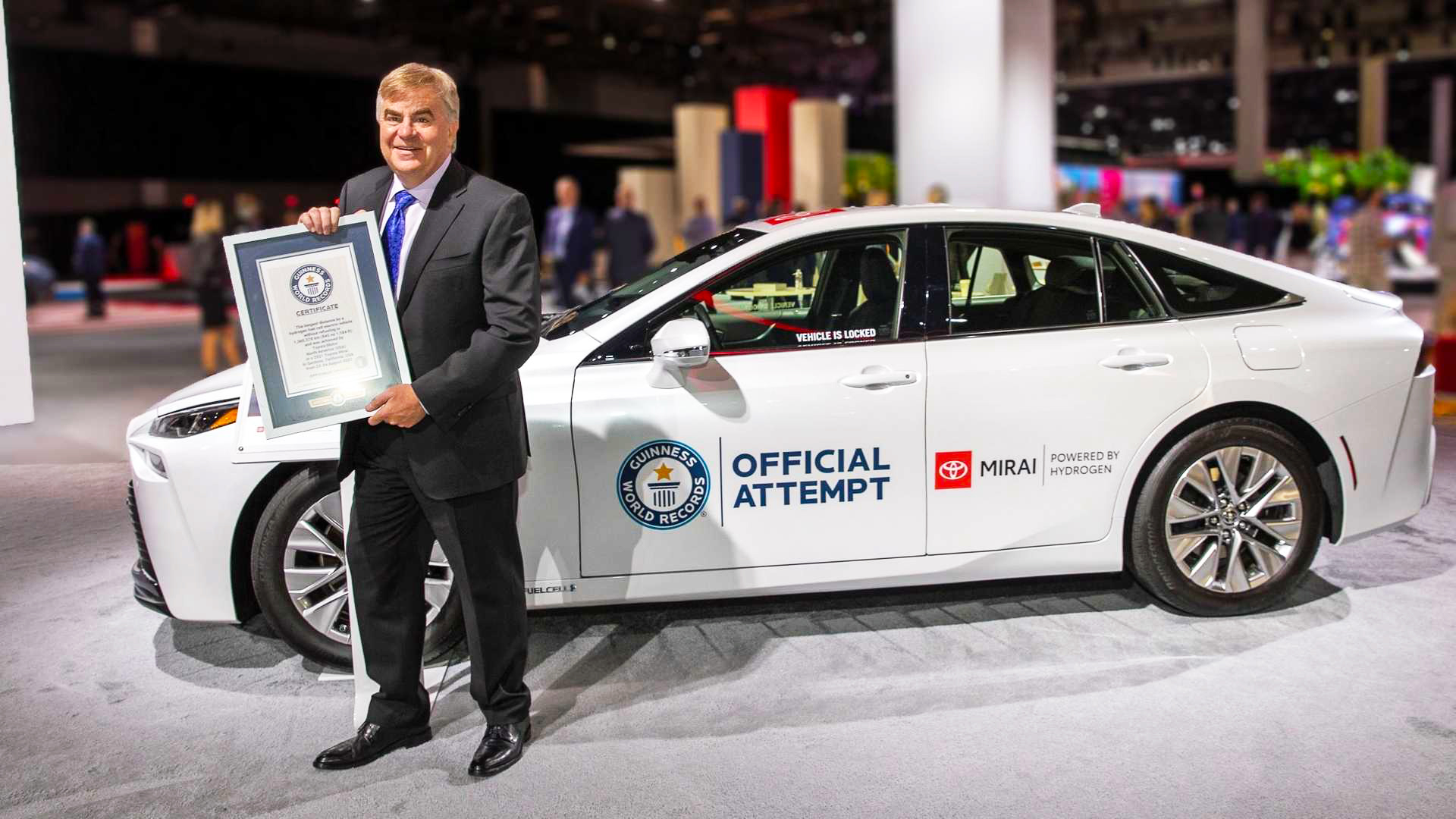 Megdöntötte saját világcsúcsát a Toyota Mirai 