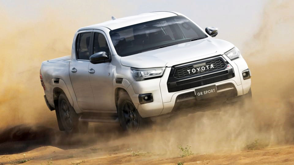 Már a legújabb Toyota Hiluxból is létezik GR Sport változat