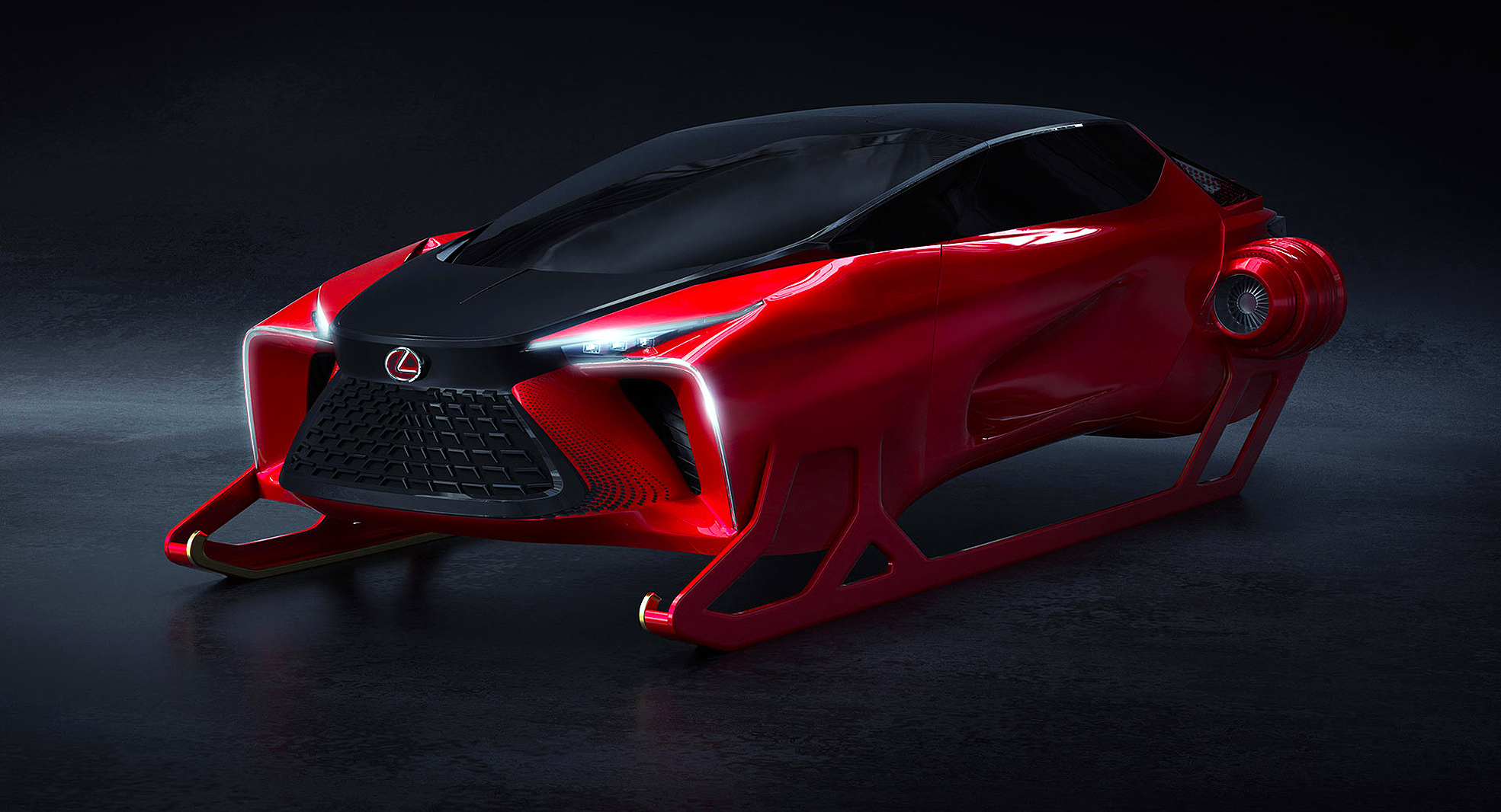 Egyedi megrendelésre készült a legújabb Lexus tanulmány