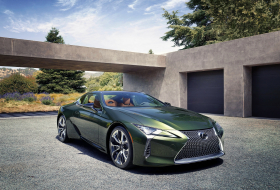 Lexus LC Inspiration: jól áll neki a zöld
