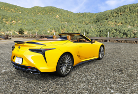 Vad elegancia: TRD optikai csomag a Lexus LC kabrióhoz