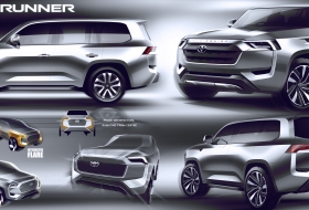 Szexi hatszög és keresztirányú öntvény: így öltött testet az új Toyota Land Cruiser