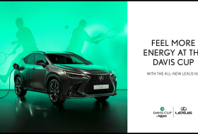 A Lexus maradt a Davis-kupa hivatalos autós partnere 2022-ben is
