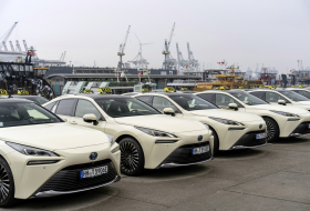Üzemanyagcellás Toyoták Németország ökotaxi-fővárosában