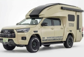 Kalandra kész lakóautóvá változott a világ legnépszerűbb pickupja, a Toyota Hilux