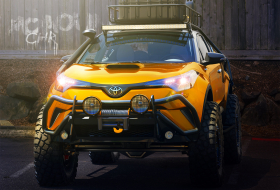 Kőkemény, mégis barátságos a Toyota C-HR alapú kalandterepjáró