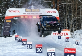 A Svéd-rali után is maradt a gyártói pontverseny élén a Toyota