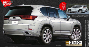 Radikálisan megújul a Lexus offroad zászlóshajója