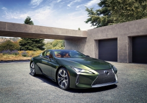 Lexus LC Inspiration: jól áll neki a zöld
