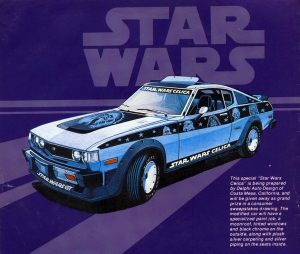 Nincs rá remény, hogy az Egy új remény szereplőivel díszített Star Wars-Toyota megkerüljön