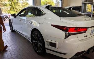 Frissült a Lexus LS modell, a sorozatgyártás kapujában a márka autonóm technológiája