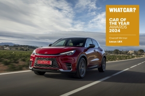 Megszületett a Lexus LBX első Év Autója díja