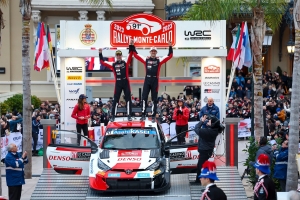 Kettős győzelmet aratott a Toyota a Monte-Carlo-ralin