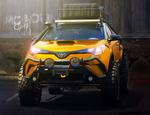 Kőkemény, mégis barátságos a Toyota C-HR alapú kalandterepjáró