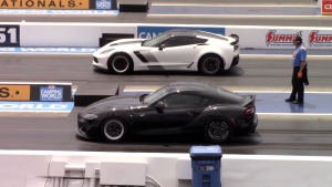 Lemosta az ellenfeleket gyorsulásban a Toyota GR Supra