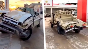 Ismét bebizonyította a Toyota Land Cruiser, hogy gyakorlatilag lehetetlen elpusztítani