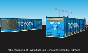 Minden eddiginél nagyobb hidrogénüzemanyag-cellás áramfejlesztőt épít a Toyota