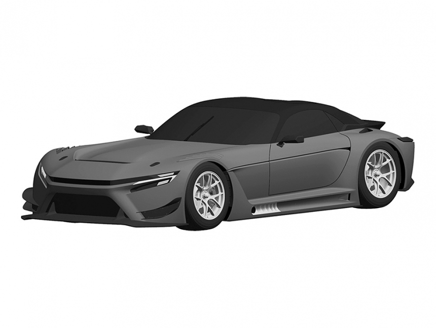 Szabadalmi rajzokon már látható Toyota GR GT3 végleges változata